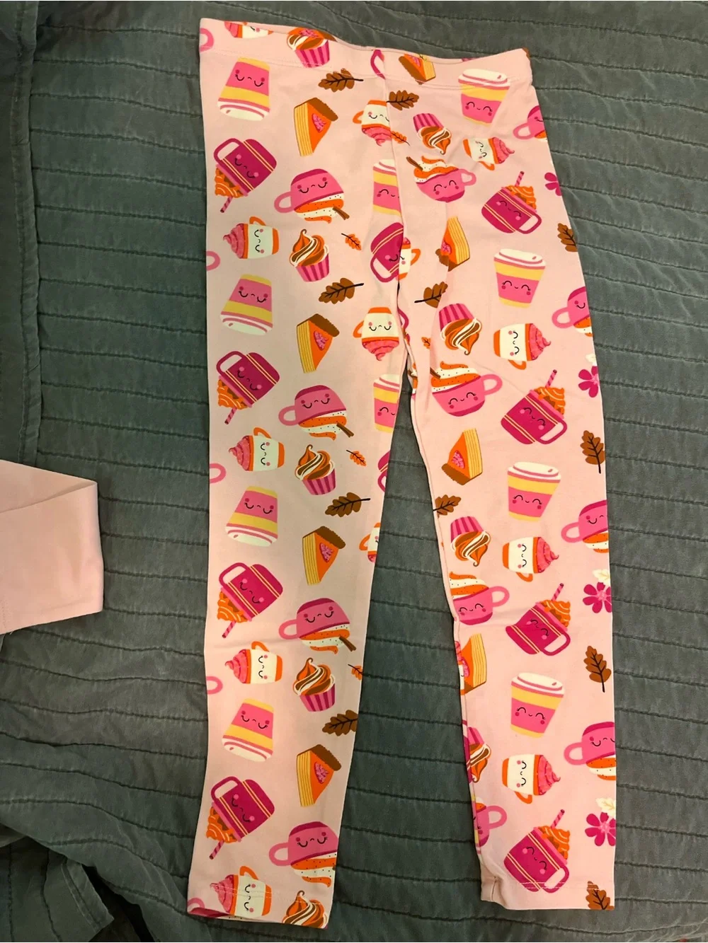 The Children's Place Light Pink Pumpkin Spice Pajama Set